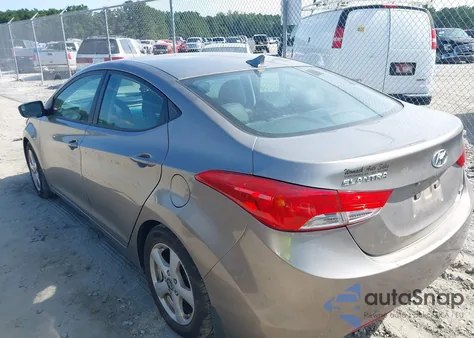 2013 Hyundai Elantra Limited from USA, damaged, VIN 5NPDH4AE8DH270078